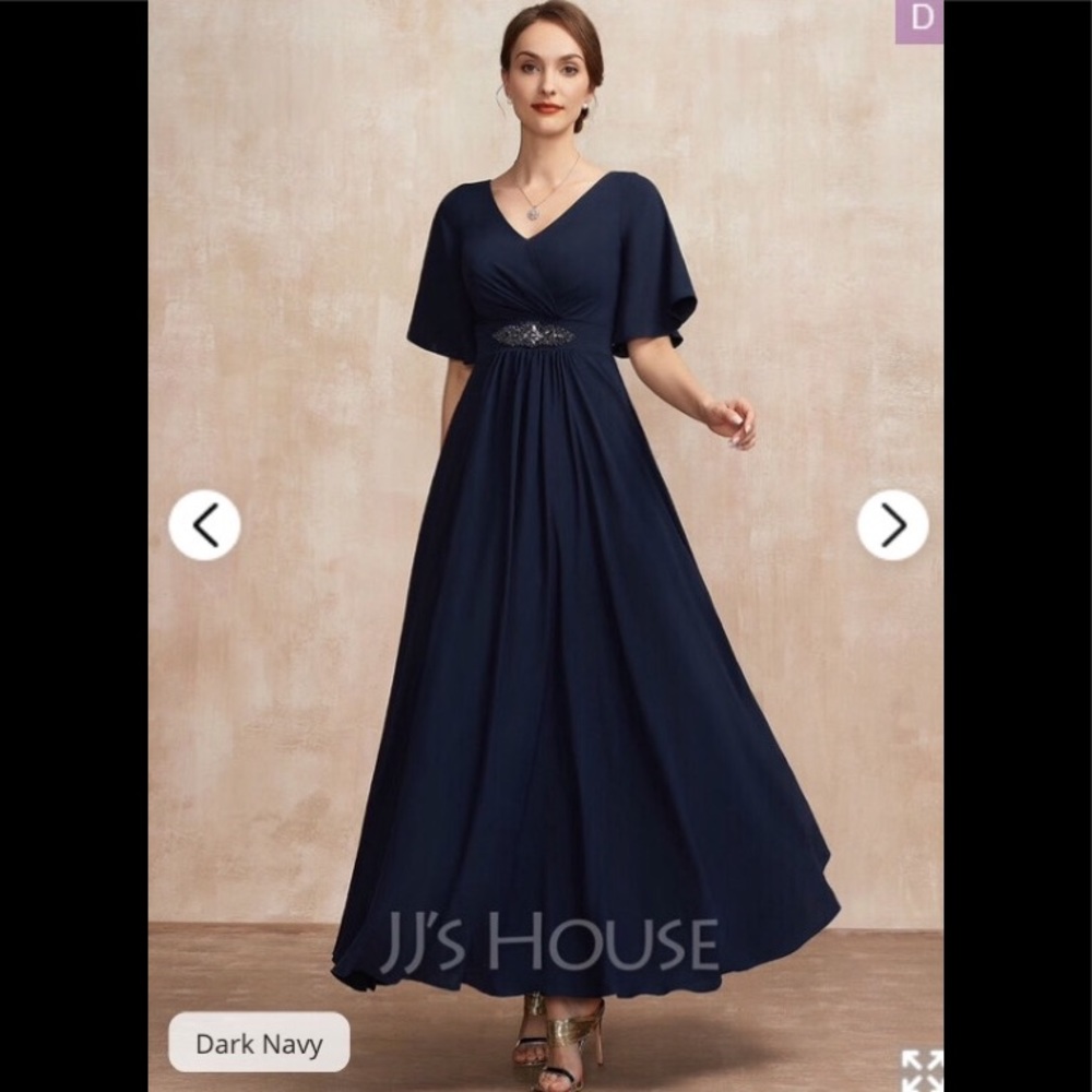 JJs House formal Navy Dress